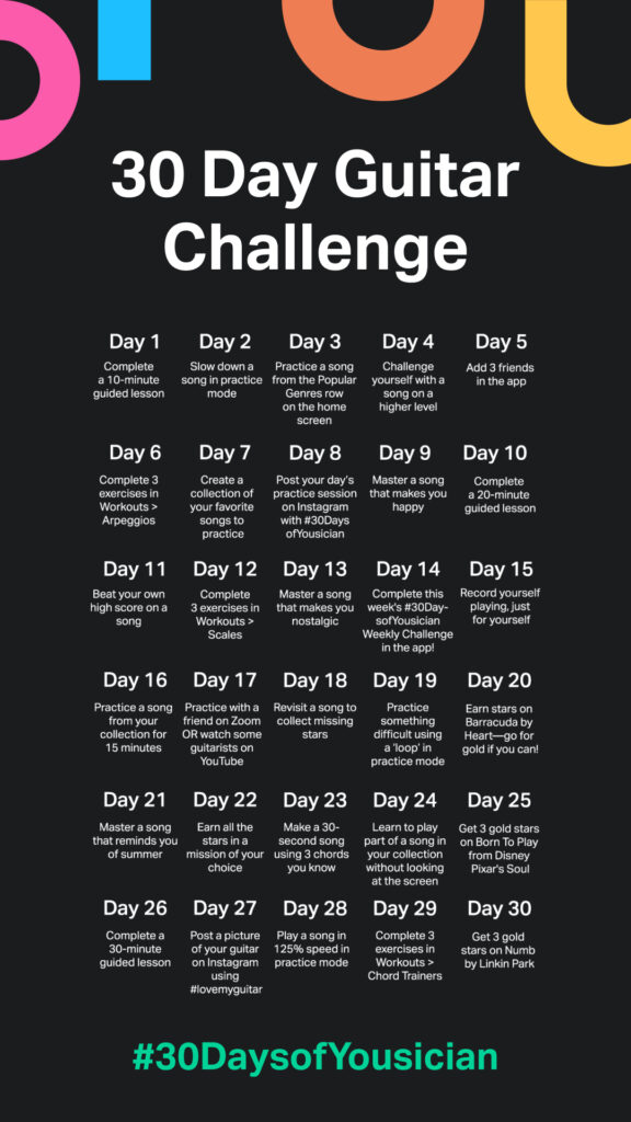 30 Day Guitar Challenge