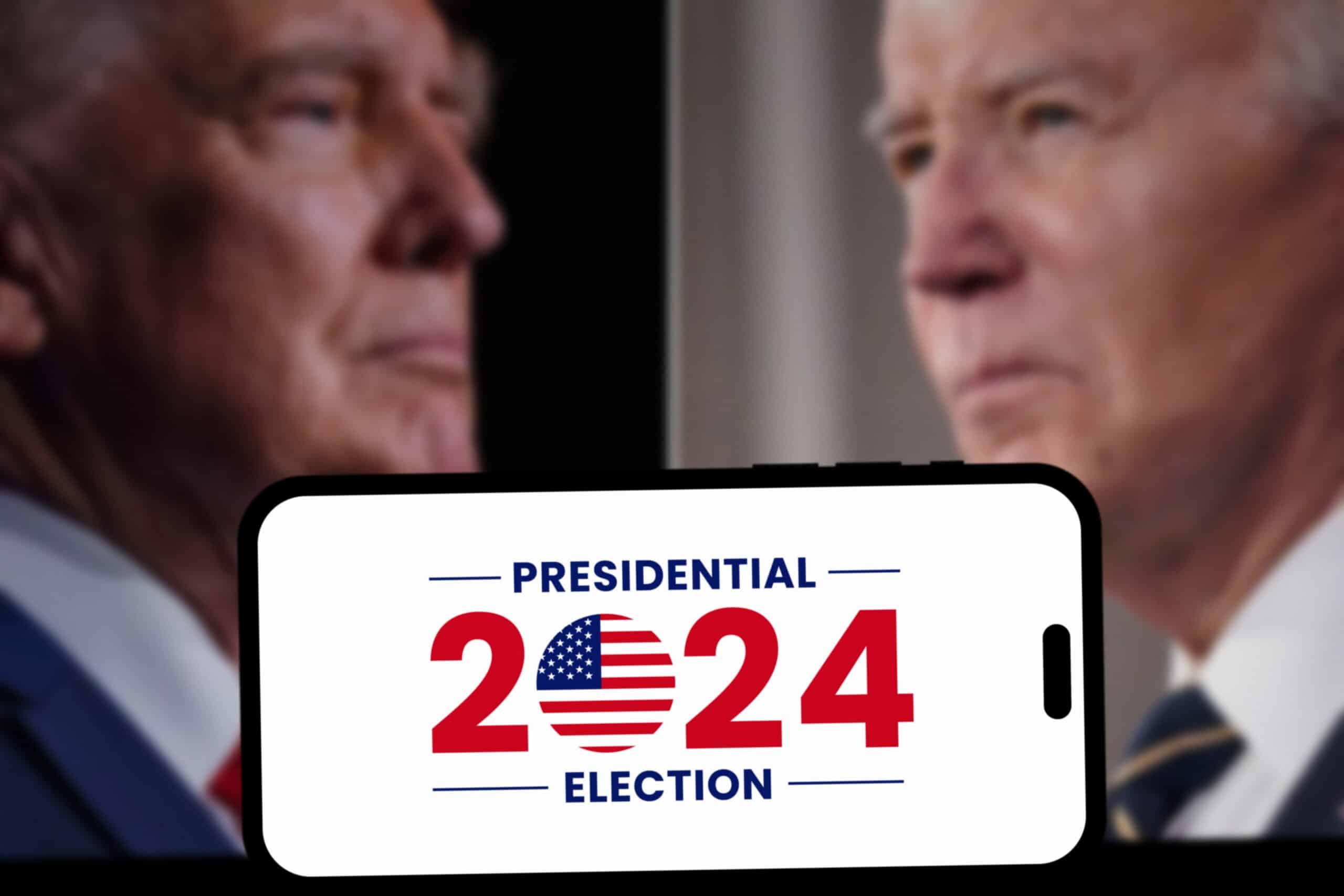 Joe Biden vs. Donald Trump (Shutterstock)