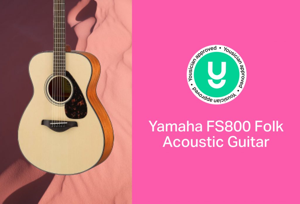 YAMAHA FS800 FOLK ACOUSTIC GUITAR