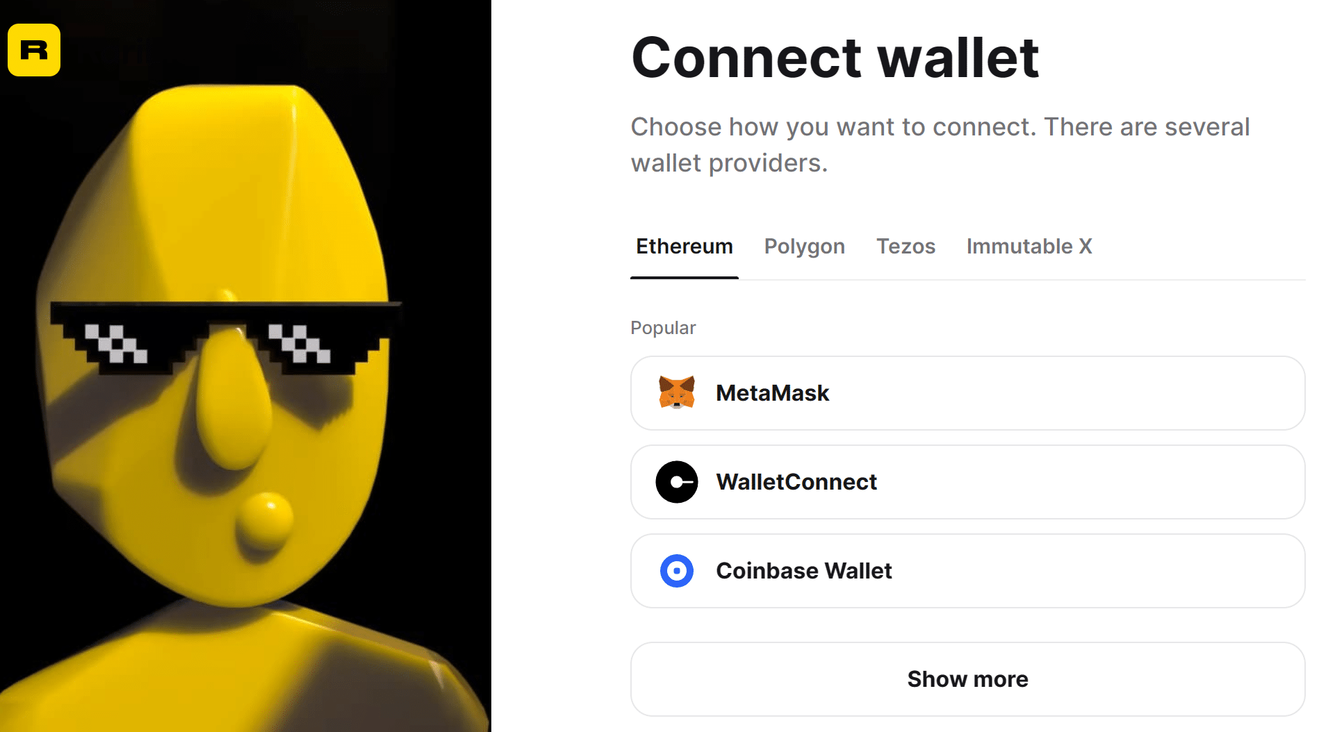 Connect wallet